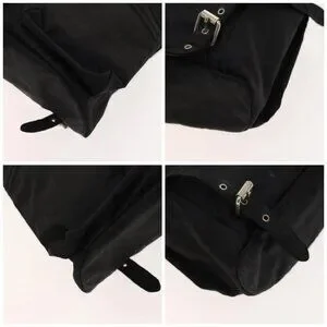 ETRO Backpack Nylon Silver Black Auth bs24801 ETRO Backpack Nylon Silver Black Auth bs24801 Silvery ref  main image 4